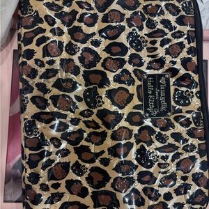 Hello Kitty Loungefly ♥️Lovers Black and Brown Patterned Bag